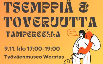 Tsemppiä ja toveruutta Tampereella -muistelutilaisuus 9.11.