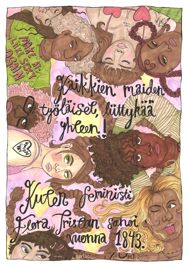 Riina_Tanskanen_Union_girls_web Kaksi miestä huomiovaatteissa