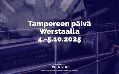 Tampereen päivä Werstaalla la–su 4.–5.10.2025