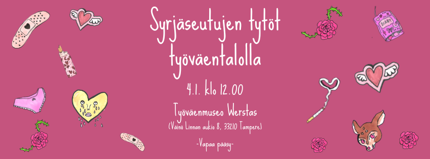 Syrjäseutujen tytöt työväentalolla -esitys su 4.1. klo 12