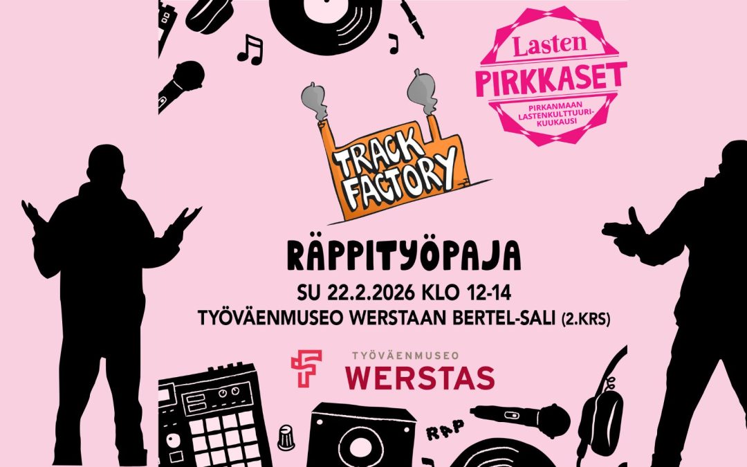 RAP-työpaja sunnuntaina 22.2. klo 12–14