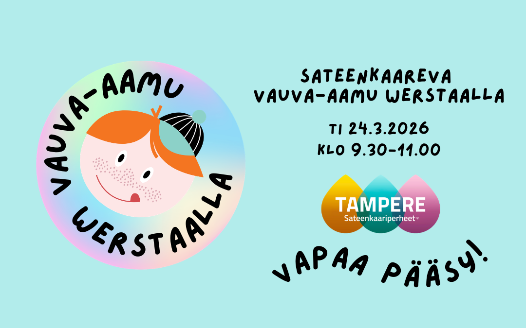 Sateenkaareva Vauva-aamu ti 24.3. klo 9.30–11