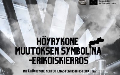 Höyrykone muutoksen symbolina -erikoiskierrokset pe 17.7. ja ti 21.7. klo 12